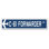 Panneau de signalisation militaire en aluminium Blyth C-61