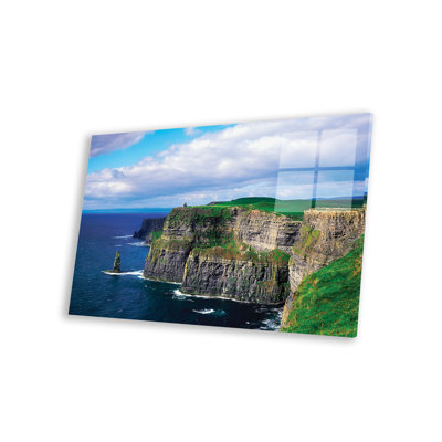 Gilbrae, Falaises de Moher, Co Clare, Irlande sur plastique / acrylique par Irish Image Collection, impression
