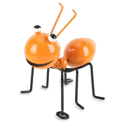 Small Metal Ants Garden Sculptures Statues Hanging 3D Ants Ornaments Wall Art for Home Outdoor Decor