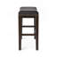 Ensemble de 2 tabourets de comptoir cloutés Retro Elegance-1773541021
