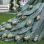 Statue mangeoire d'oiseaux Lady in Tulip