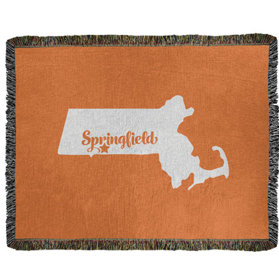 Jeté en coton tissé springfield massachusetts