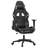 Massage Gaming Chair with Footrest Faux Leather-1020098257