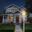 Lampadaire d'extérieur et lumière avec verre transparent traditionnel-101559197-101587310