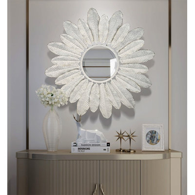 French-Style Flower Wrought Iron Wall Decoration