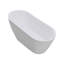 1501.1mm x 718.8mm Soaking Acrylic Bathtub-135586387