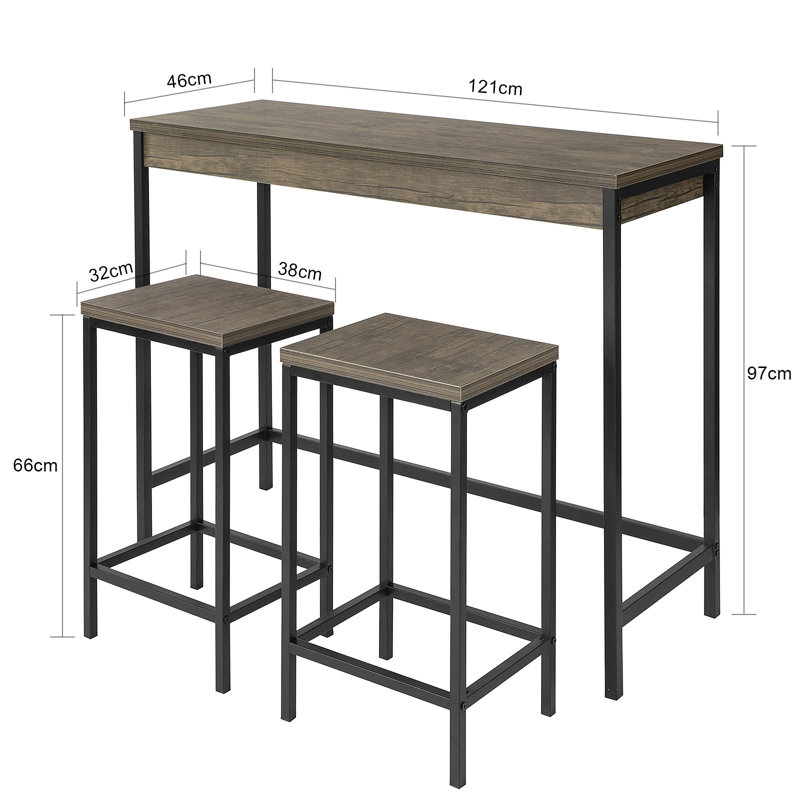 Ojas 121cm Bar Set