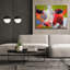 «Art Cow» par Richard Wallich, toile «Art Cow» par Richard Wallich