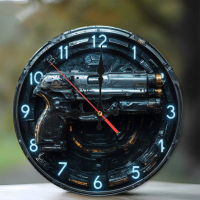 Gun Clock Face