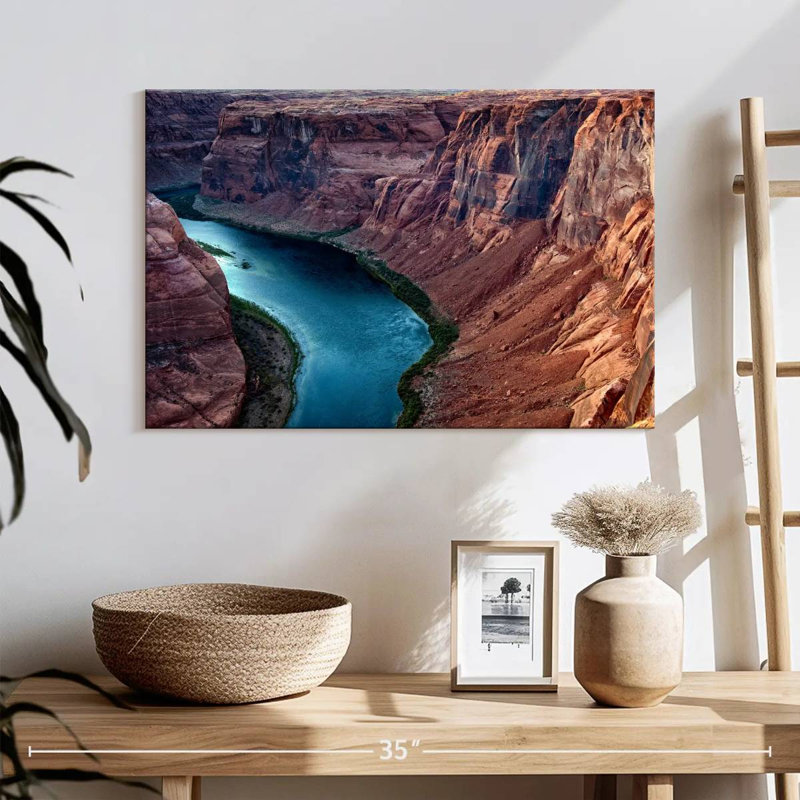 Rivière Alvord dans le Grand Canyon, H 16 po x l 24 po