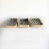 Terrafirma 3 Pieces Ceramics Charcoal Condiment Servers