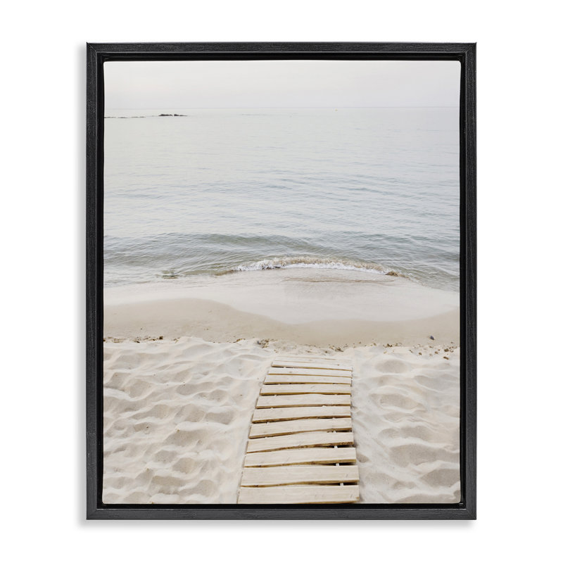 Cadre flottant pour planches Beachy, Cadre flottant noir de jais, H 21 po x l 17 po