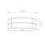 Ruben Glass Flush Mount