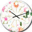 Horloge murale Floral Botanical Retro VI - Mid-Century-40748130