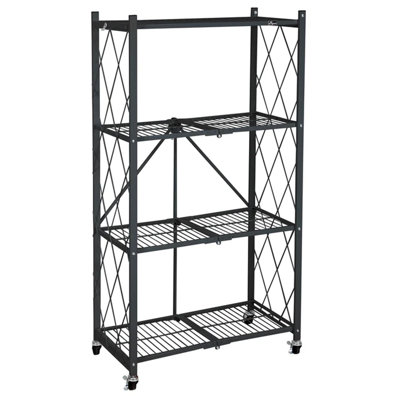 Origami R4-WR Metal Storage Rack with Wheels