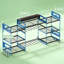 Support de rangement mural pour outils électriques avec 8 supports de perceuse, station de charge et multiprise-374281138