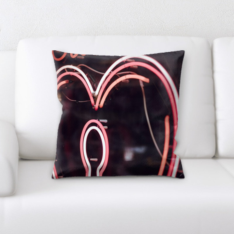 Coussin décoratif néon Jaycee
