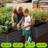 2-Pack 6x3x1 FT Galvanized Raised Garden Beds, Outdoor Metal Planter Boxes with Open Base for Vegetables & Flowers-347410703-347410700-347410699