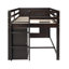Lit mezzanine simple avec armoire et tablette-1486234526