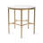 Bonnifait Antique Gold  Round Side Table