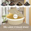 Hand Woven Bamboo Laundry Hamper with Handles-211597874