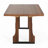 Case 63" Rectangular Dining Table With Solid Wood Legs-140759435