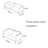 Simple business modern office sofa set