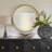 Ceram Metal Round Wall Mirror