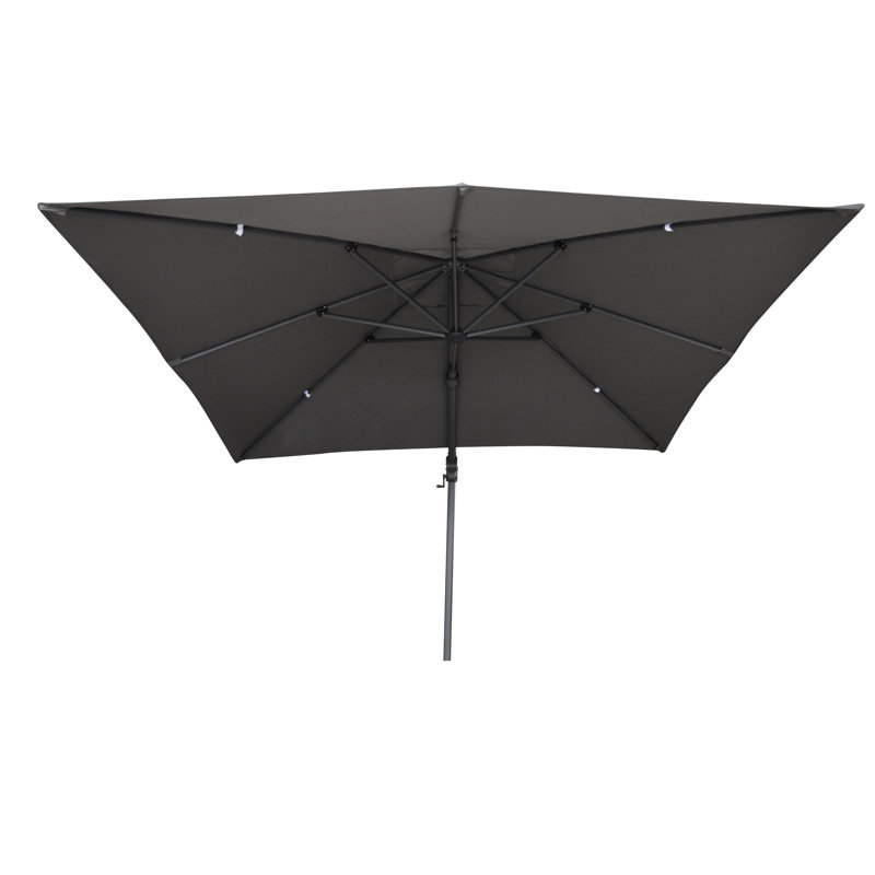 Parasol carré 10' en porte-à-faux Logenita