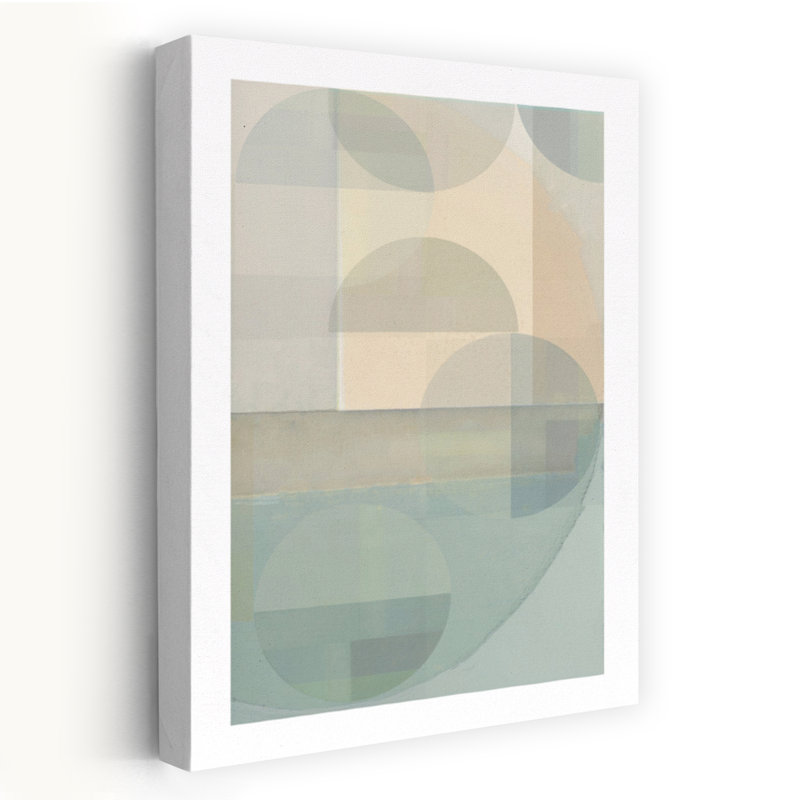 Contemporary Art Abstract Contemporary Elegant Wall Art by Cartissi - Wrapped Canvas Print, 30.48cm H x 20.32cm W
