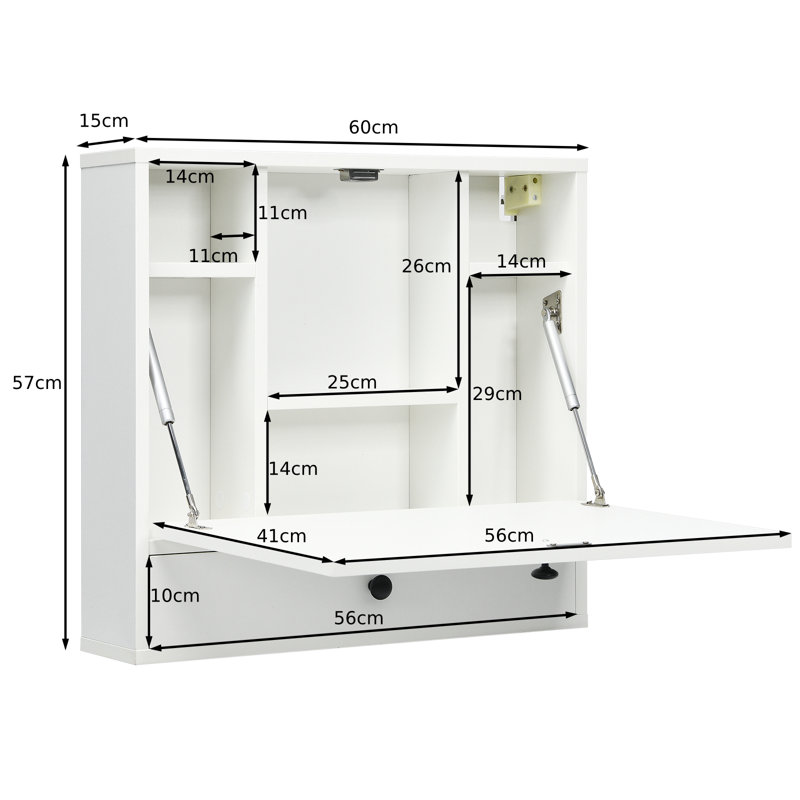 Adreonna 60cm Rectangular Folding Table