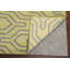 One-of-a-Kind 3'8" X 5'8" New Age Wool Area Rug in Green