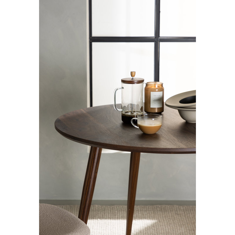 McKnightstown Round Metal Base Dining Table