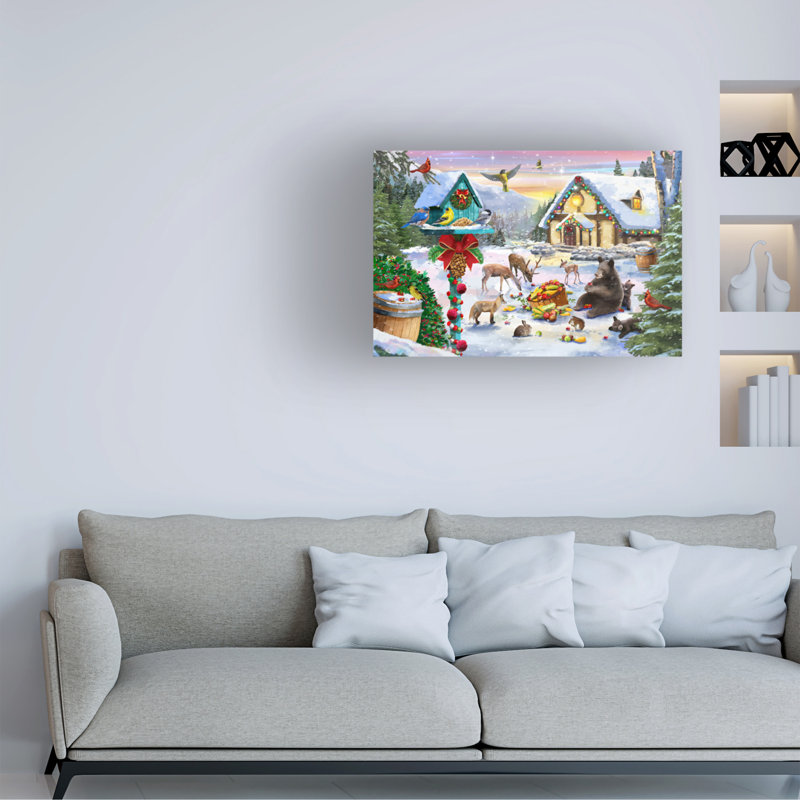 GL Studio Christmas Feast  Canvas Art, 30" H x 47" W