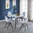 Keighly Solid Wood Base Dining Table-1824720739