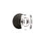Passage Windsor Crystal Knob with Modern Rose-1810836156