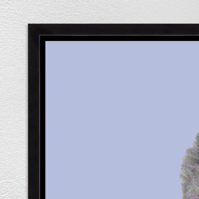 Poodle Lips V Print by Jeffrey Goodman, Image Brush Gel, 41.75" H x 25.75" W