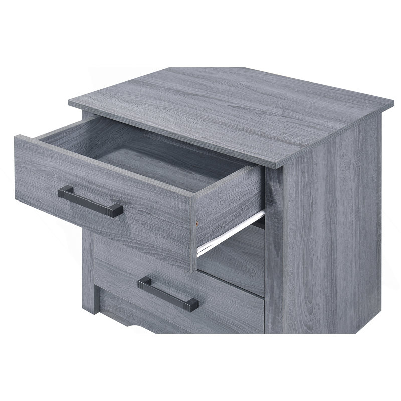 Table de chevet Glory Furniture, gris
