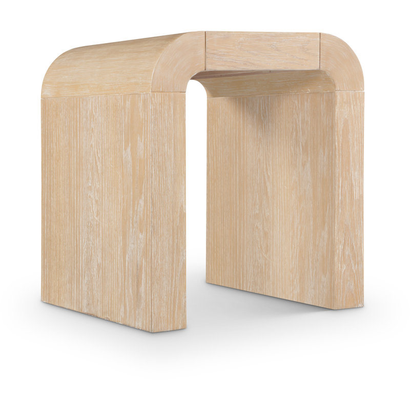 Toulon Oak Veneer End Table, Natural