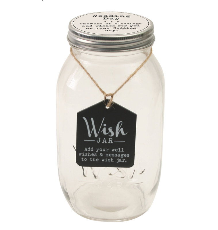 Pot en verre transparent 8,3 po