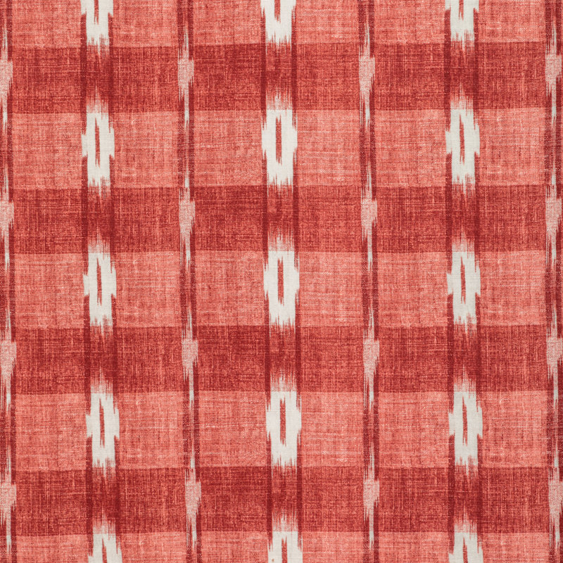 Manoir Girard Cotton Blend Fabric, Red