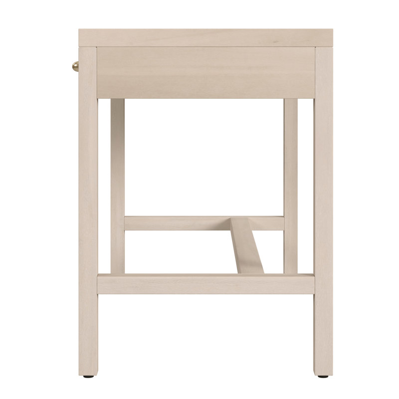 Celine 40" Writing Desk, Antique Taupe