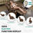 Upholstered Heated Massage Chair-1870497965