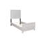 Lit simple de style moderne DENVER en bois naturel