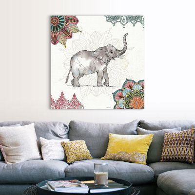 " Mandala Morning III " by Anne Tavoletti Painting Print