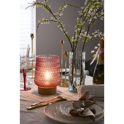Quantavis Solid Wood Table Lamp