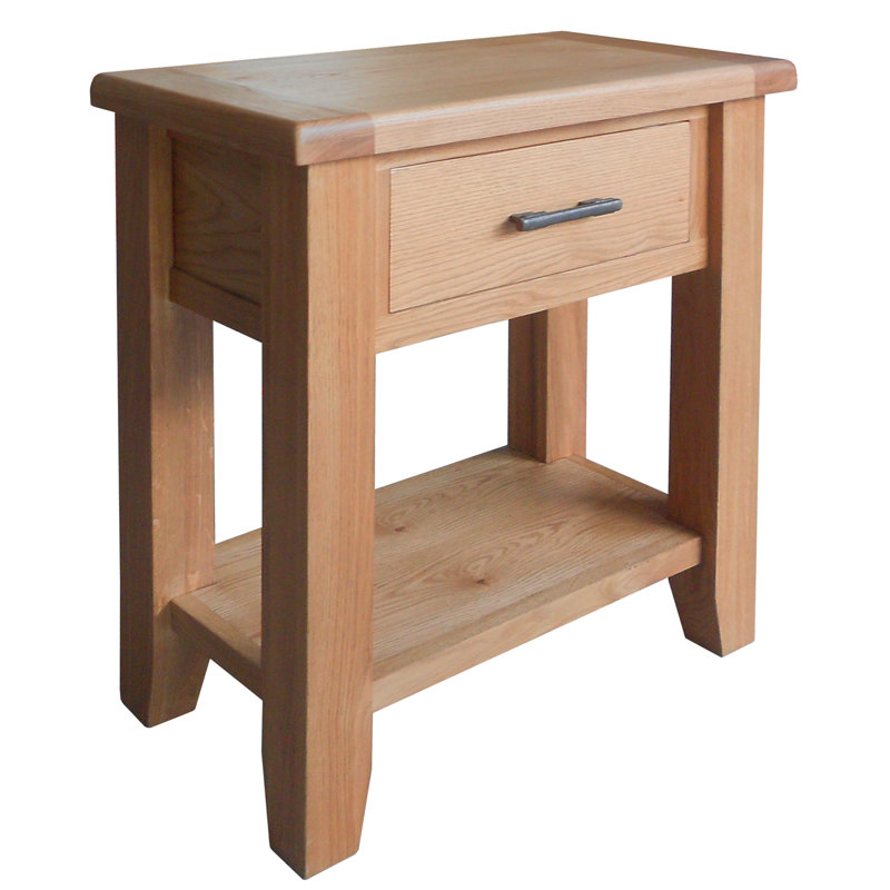 Ashly 65cm Solid Wood Console Table