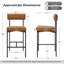 Tabouret de comptoir Alrick