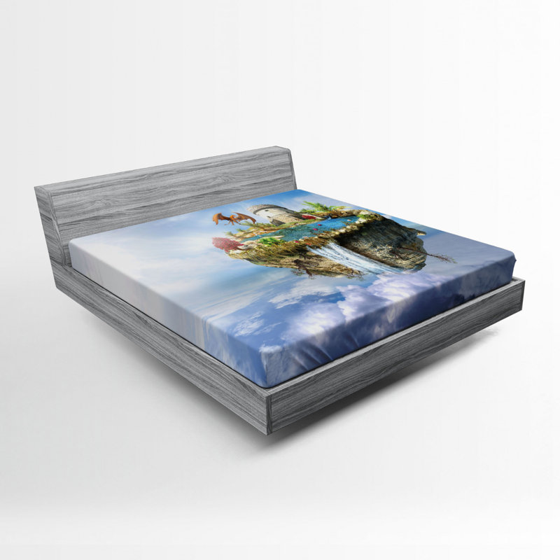 Fantasy Microfiber Fitted Sheet, Full Fitted Sheet