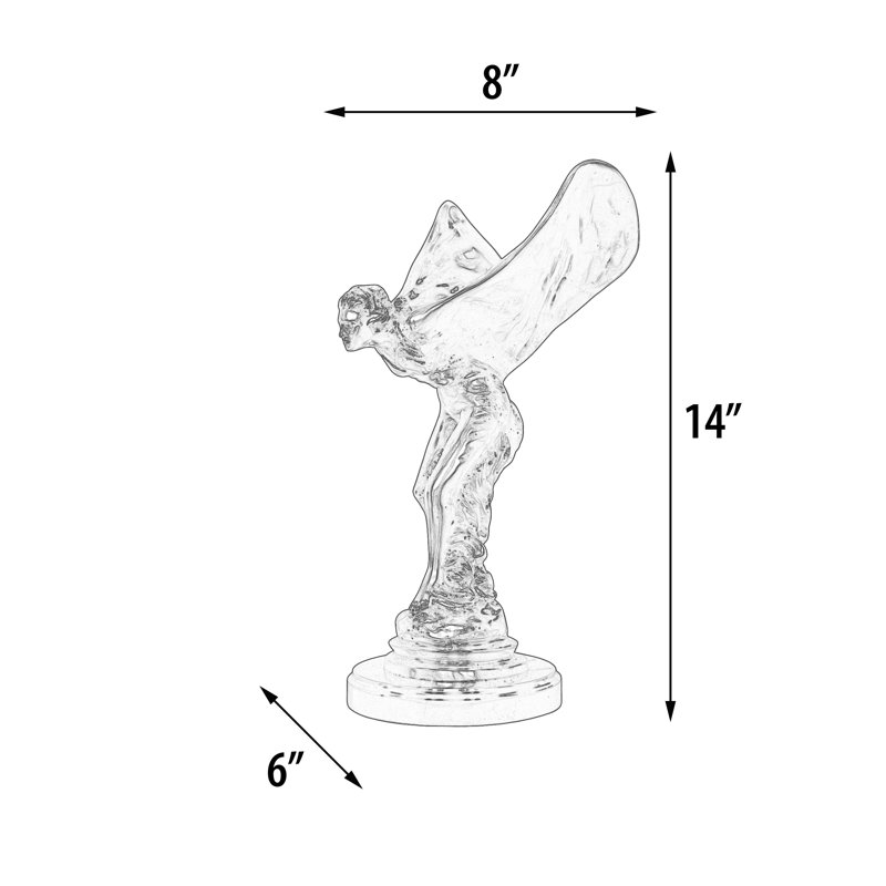 Spirit of Extase Isaias - bronze et nickel